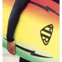 Surfboard softboard Ocean & Earth Bug MR Spray Ezi-Rider Twin Fin Rasta