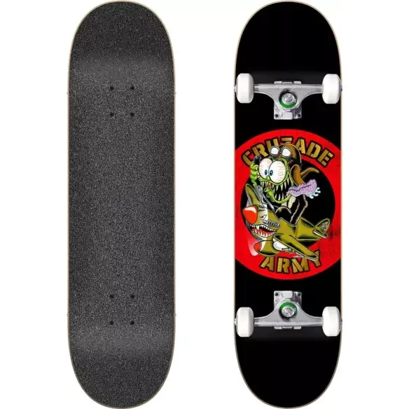 Skateboard Cruzade Army Aircraft 8,125'' Complete