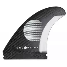Ailerons de surf Endorfins KS1 Tri-Fin Black/White