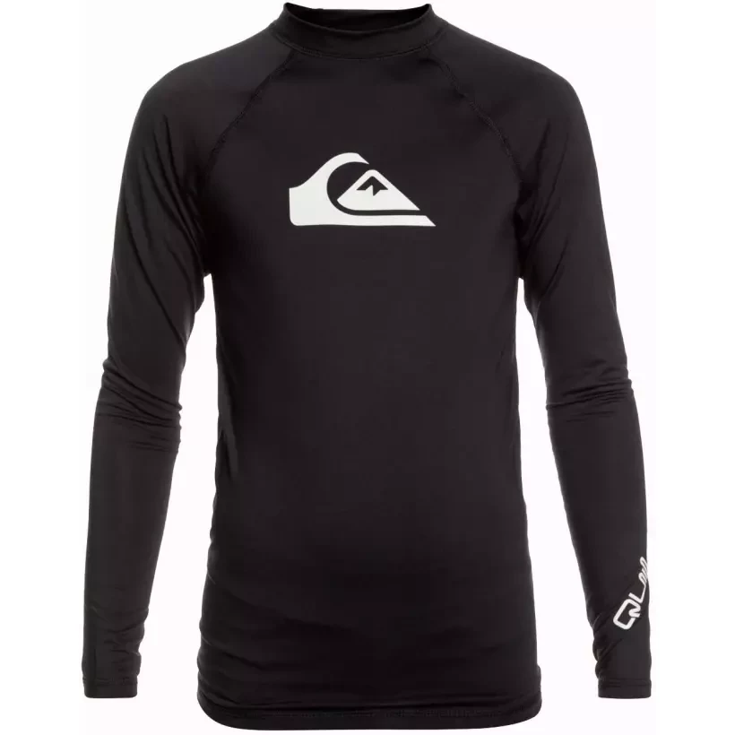 Quiksilver Lycra All Time LS Junior Black