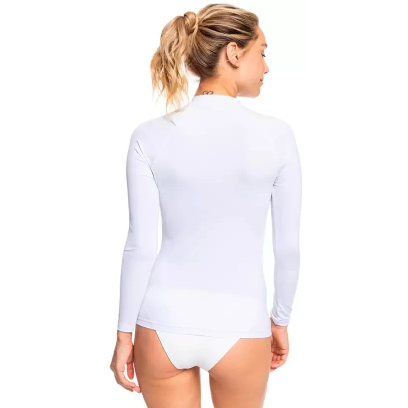 Licra Roxy Whole Hearted LS White