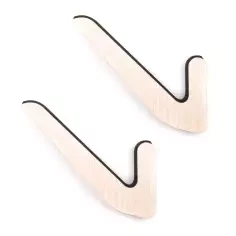 eenvoudig surfplankrek Surflogic Wooden Longboard Wall Rack