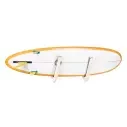 eenvoudig surfplankrek Surflogic Wooden Longboard Wall Rack