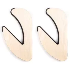 surfboard rack Surflogic Wooden Surfboard Wall Rack