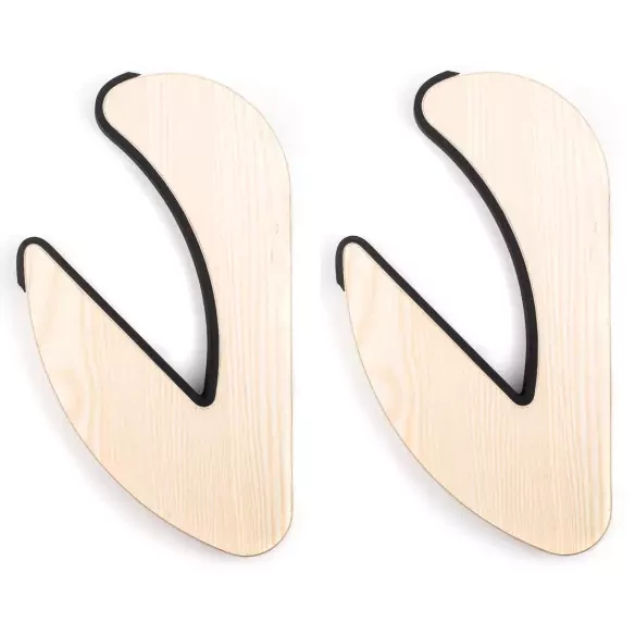 einfach Surfboard Rack Surflogic Wooden Surfboard Wall Rack