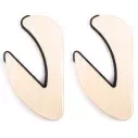 surfboard rack Surflogic Wooden Surfboard Wall Rack