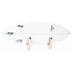 surfboard rack Surflogic Wooden Surfboard Wall Rack 2