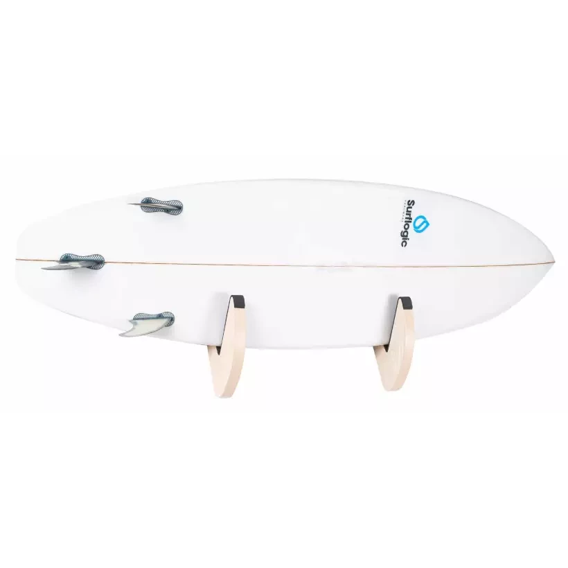 surfboard rack Surflogic Wooden Surfboard Wall Rack