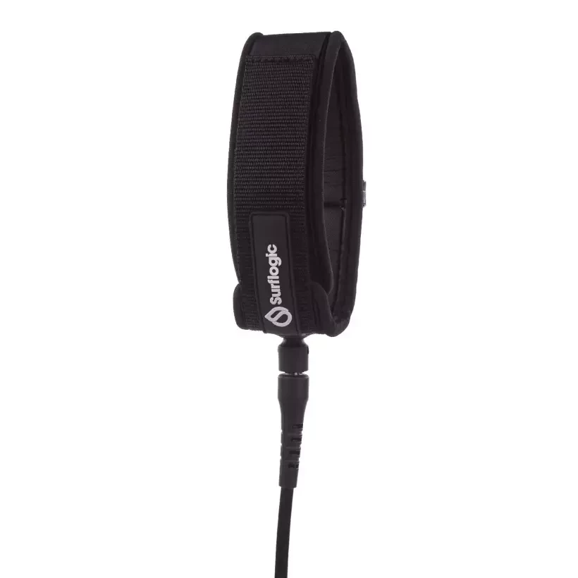 Leash surf SurfLogic Longboard Knee Black