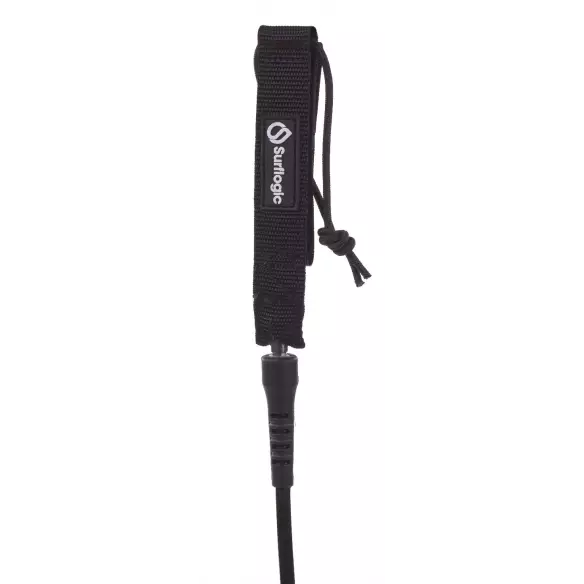 Leash da surf SurfLogic Longboard Knee Black