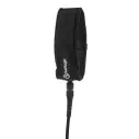 SurfLogic Longboard Ankle Leash Black