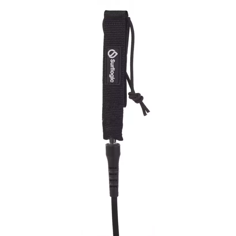 Surf Leash SurfLogic Longboard Ankle Black