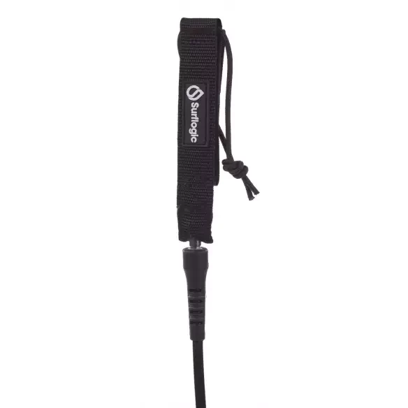 SurfLogic Longboard Ankle Leash Black