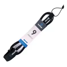 SurfLogic Longboard Ankle Leash Black