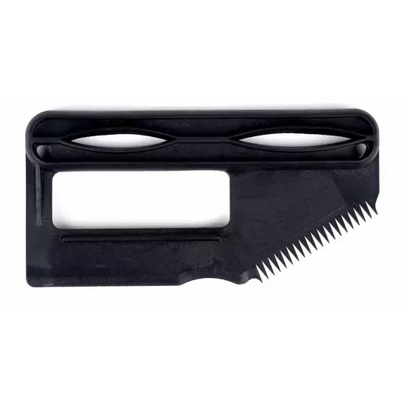 Schraper Tool SurfLogic Wax Fin Tool Black