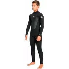 Fato Surf Quiksilver Prologue Junior 3/2mm Black 2