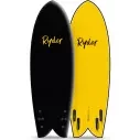 Surfplank softboard Ryder Retro Fish Black