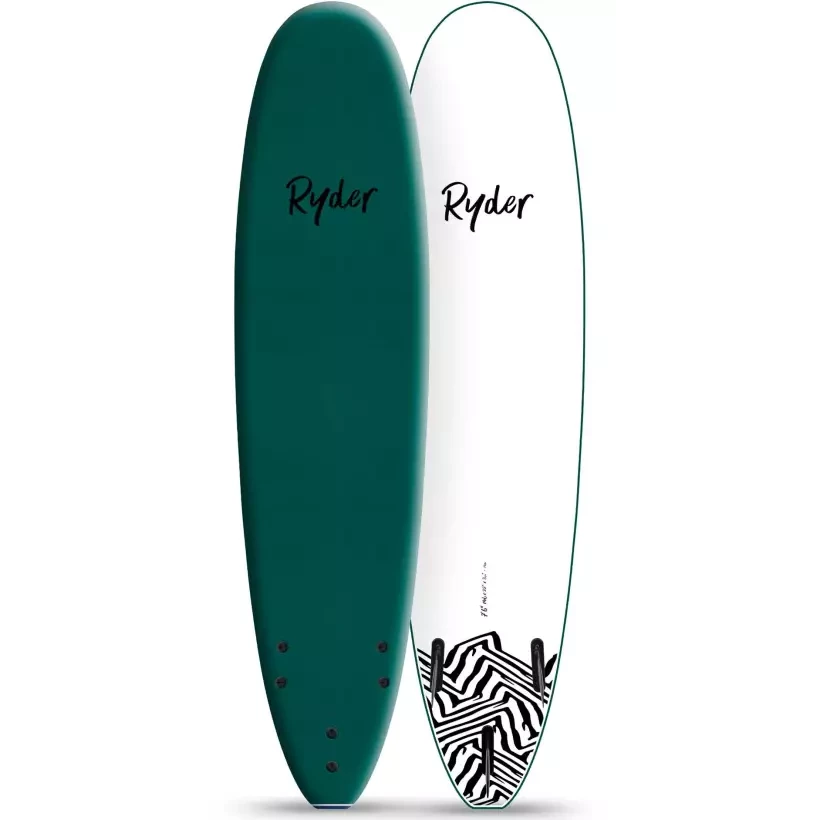 Tavola da surf softboard Ryder Mal Mallard Green/White