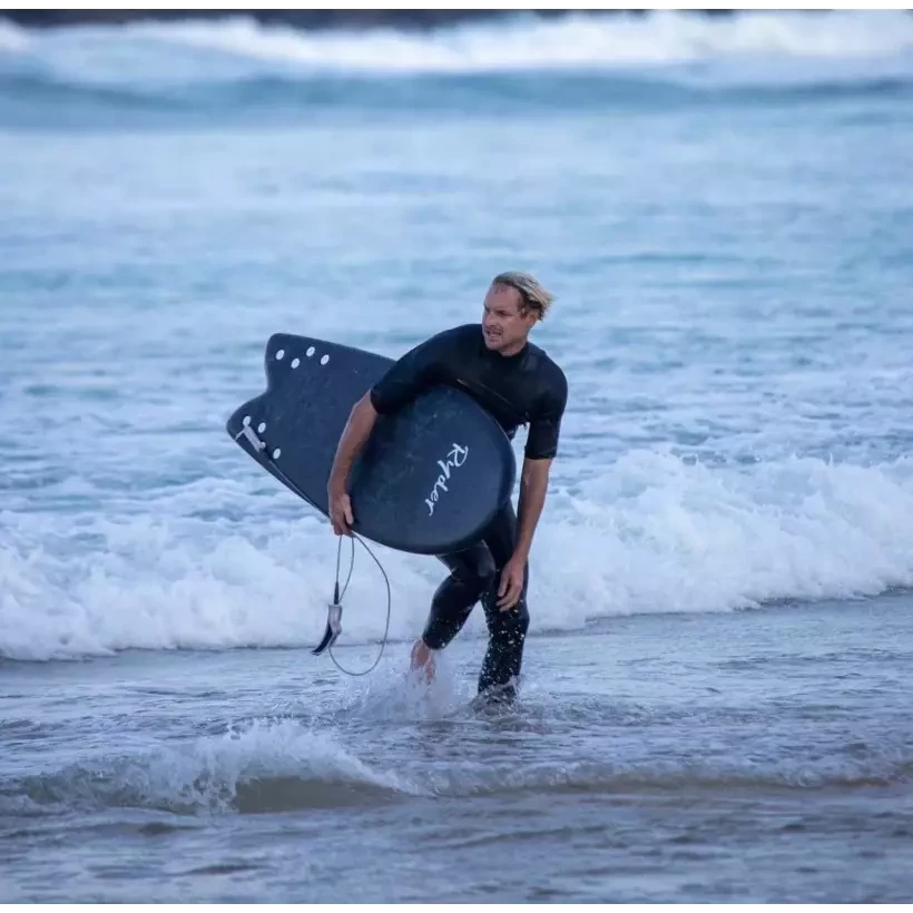 Surfbrett softboard Ryder Retro Fish Black