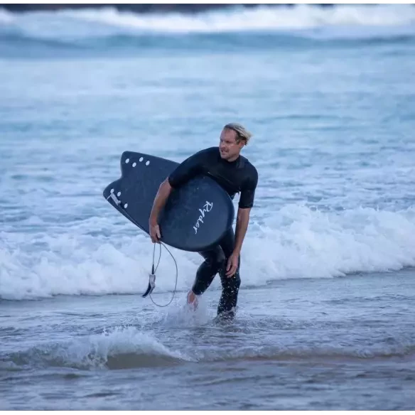 Prancha de surf softboard Ryder Retro Fish Black
