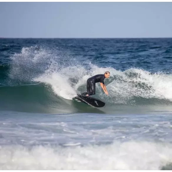 Surfplank softboard Ryder Retro Fish Black