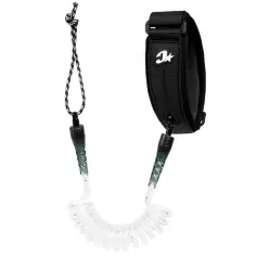 Leash de Bodyboard Creatures Reliance White Speckle Black