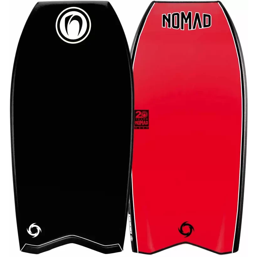 Bodyboard Nomad Michael Novy PP - V Tail Black/Red