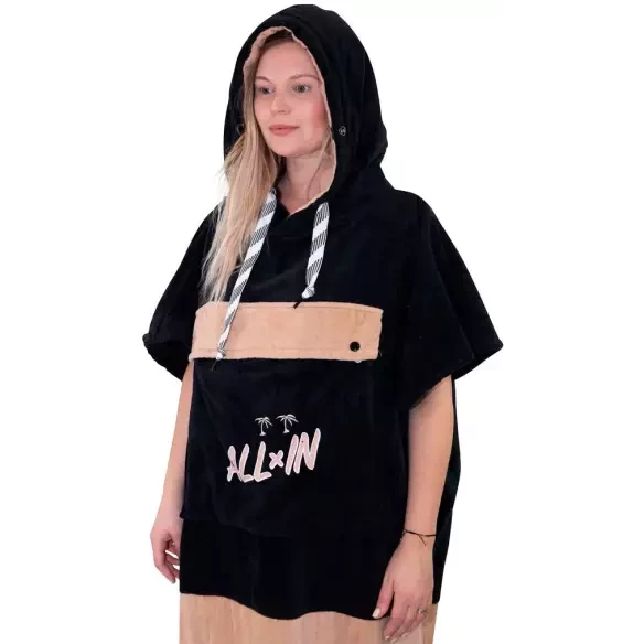 Poncho All In V Flash Dark Pink