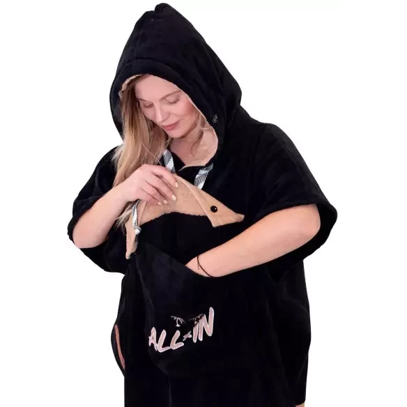 Poncho All In V Flash Dark Pink