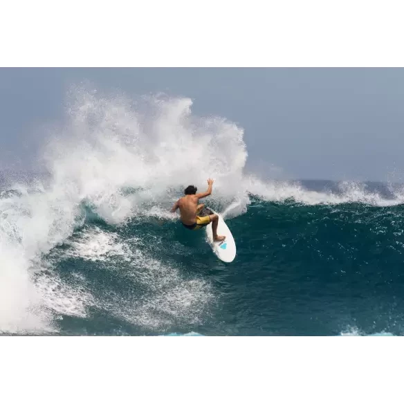 Surfbrett Torq Channel Island Pod Mod X-Lite White/Blue