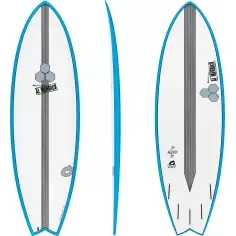 Surfbrett Torq Channel Island Pod Mod X-Lite White/Blue
