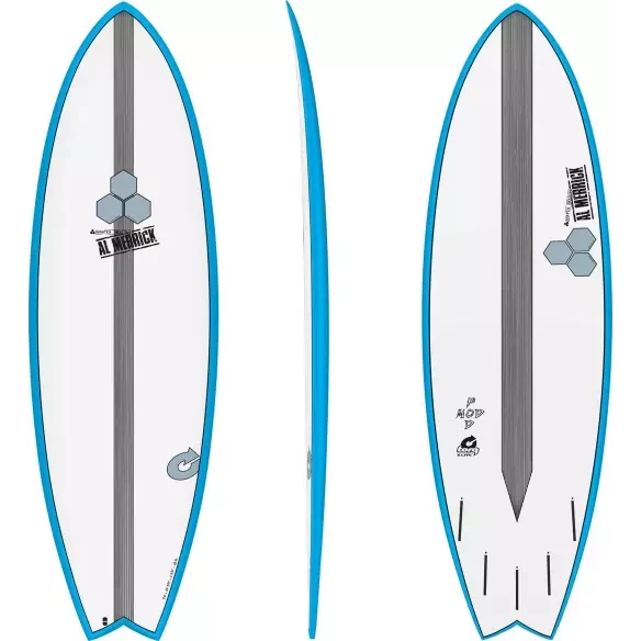 Planche de surf Torq Channel Island Pod Mod X-Lite White/Blue