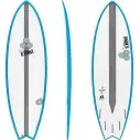 Torq Channel Island Pod Mod X-Lite Surfboard White/Blue
