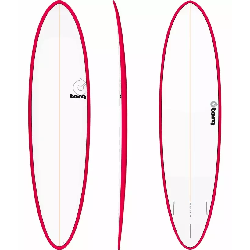 Surfbrett Torq Funboard Pinline Color Rail