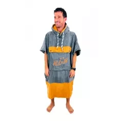 Poncho All In V Beach Grey
