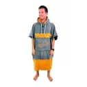 Poncho All In V Beach Grey