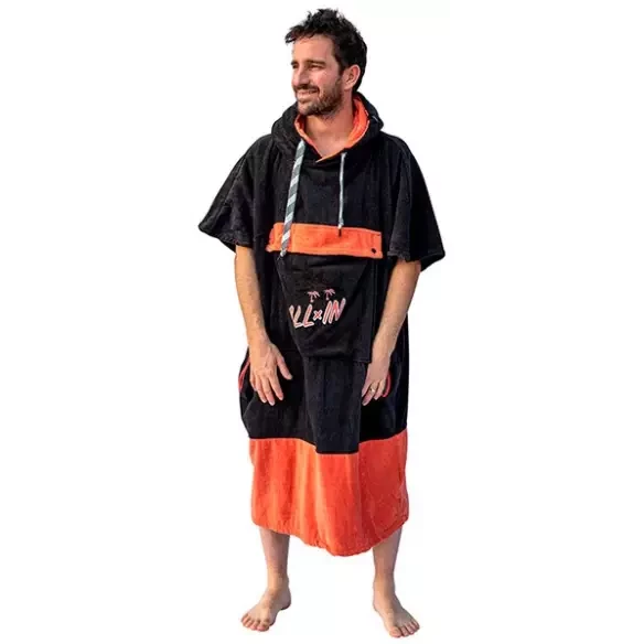 Poncho All In V Flash Dark Orange
