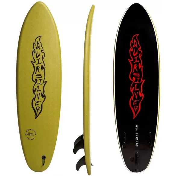 Tabla de surf softboard Quiksilver Discus Military