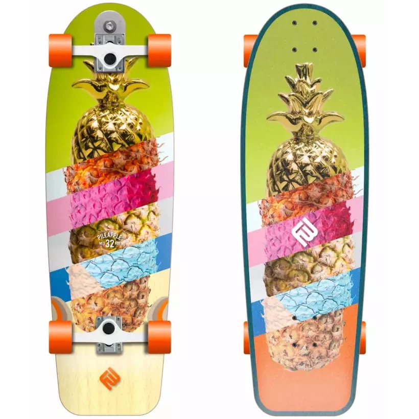 Planche de surfskate Flying Wheels Pileapple 32''