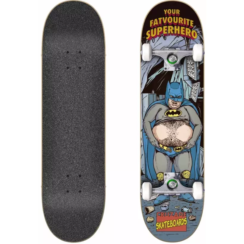 Skateboard completo Cruzade Your Favorite Superhero 8,0''
