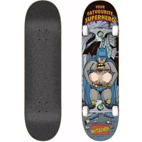 compleet Skateboard Cruzade Your Favorite Superhero 8,0''