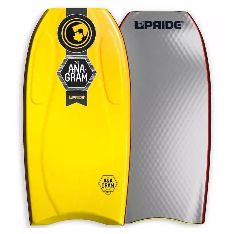 Bodyboard Pride Anagram contoured Yellow/Grey