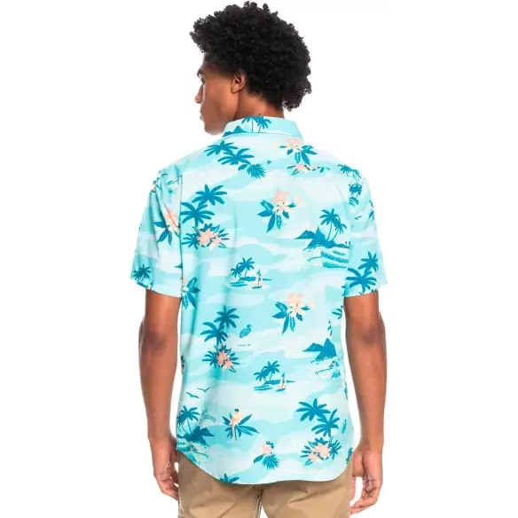 Camisa Quiksilver Birdwatcher blue