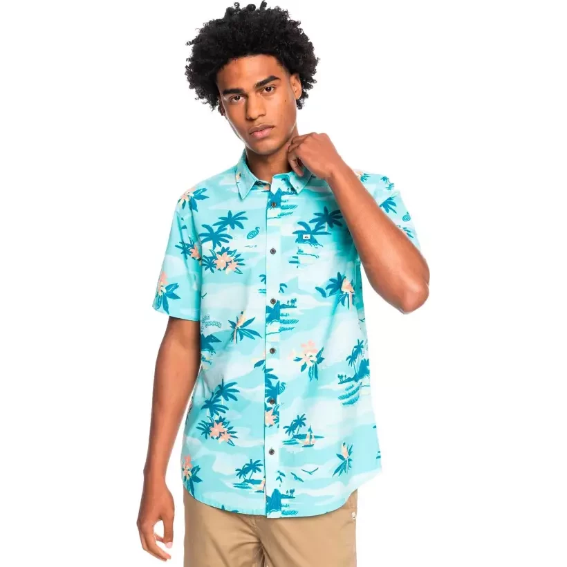 Camicia Quiksilver Birdwatcher blue