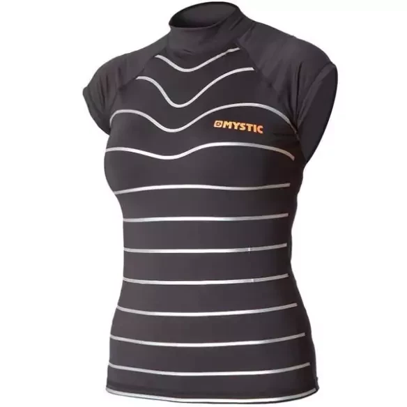 Lycra Mystic Star manga curta Women Black