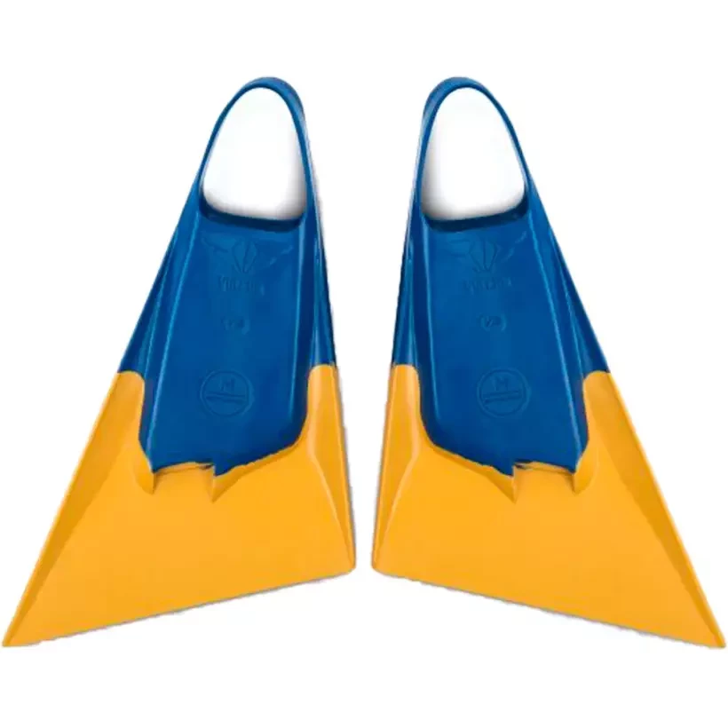 Aletas Pride Vulcan V3 Blue/Sun Gold