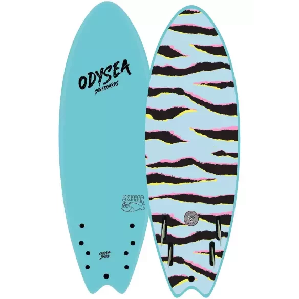 Prancha de surf softboard Catch Surf Odysea Skipper Pro Job Quad