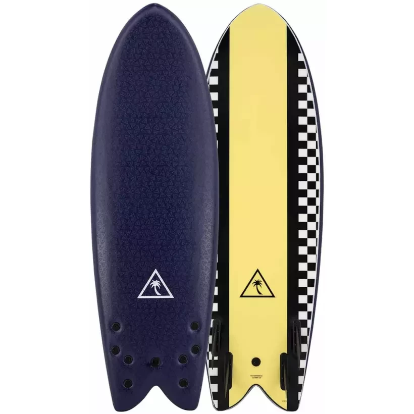 Prancha de surf softboard Catch Surf Retro Fish Quad