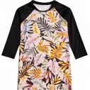 Billabong Surf Capsule Rash guard SS leaves