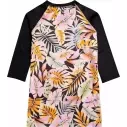 Billabong Surf Capsule Rash guard SS leaves